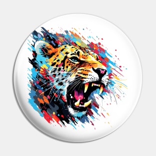 Panther Animal Freedom World Wildlife Wonder Abstract Pin