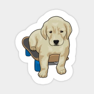 Dog Skater Skateboard Magnet