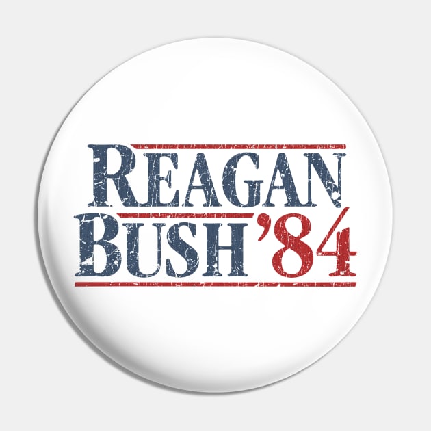 Reagan Bush '84 Pin by JCD666