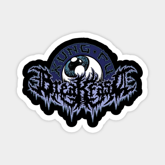 Kung Fu Breakfast Dark Sorcery Logo Magnet by KungFuBreakfast