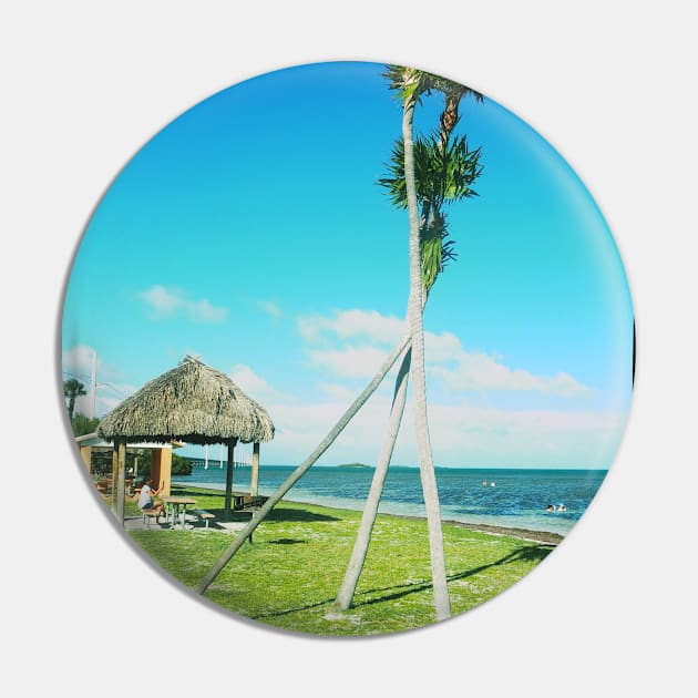 Palm tree photo Key West Florida blue sky palmtree landscape USA nature lovers Pin by BoogieCreates