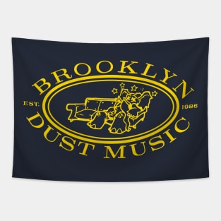 Brooklyn Dust Music (gold) Tapestry