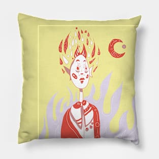 pastel devil Pillow