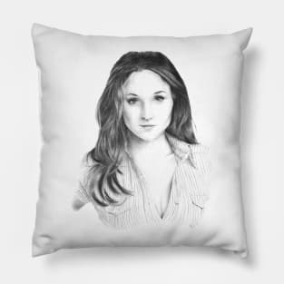 dominique's portrait Pillow