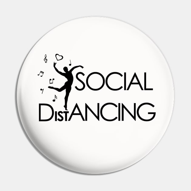 Social Distancing and Dancing Pin by Julorzo