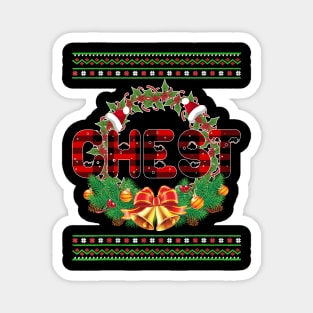 ugly christmas sweater Magnet