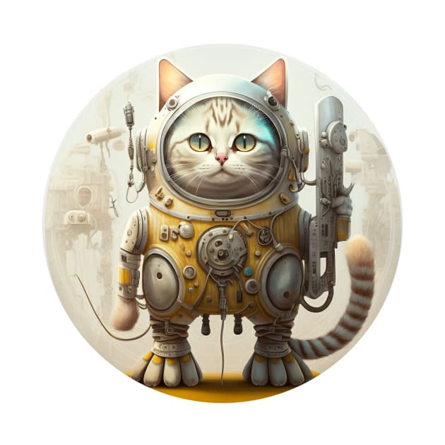 Lies And Damn Lies About CAT IN ROBOT SUIT, IN SPACE by HappysSpace