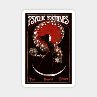 Psychic Fortunes Vintage Poster | Dark Circus Magnet