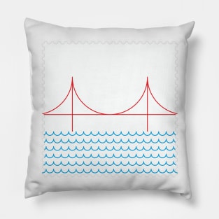 Manhattan Bridge Pillow