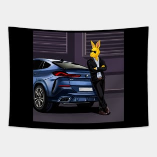 Rabbit boss Tapestry