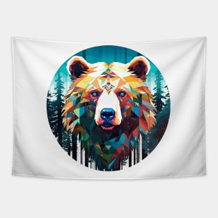 Grizzly Bear Animal World Predator Wild Nature Wilderness Tapestry