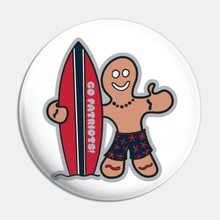 Surfs Up for the New England Patriots! Pin