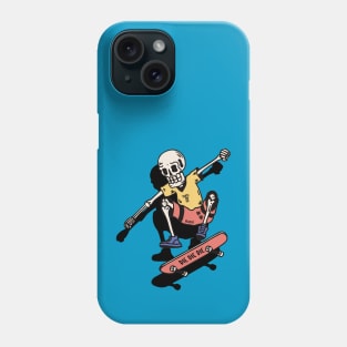 Skateboard Skeleton Skater Phone Case