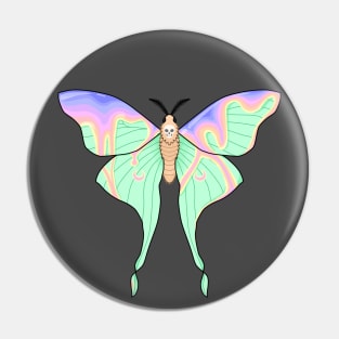 Lunar Death Moth Pin