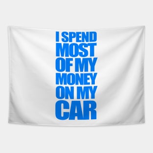 Race Car Owners Tapestry