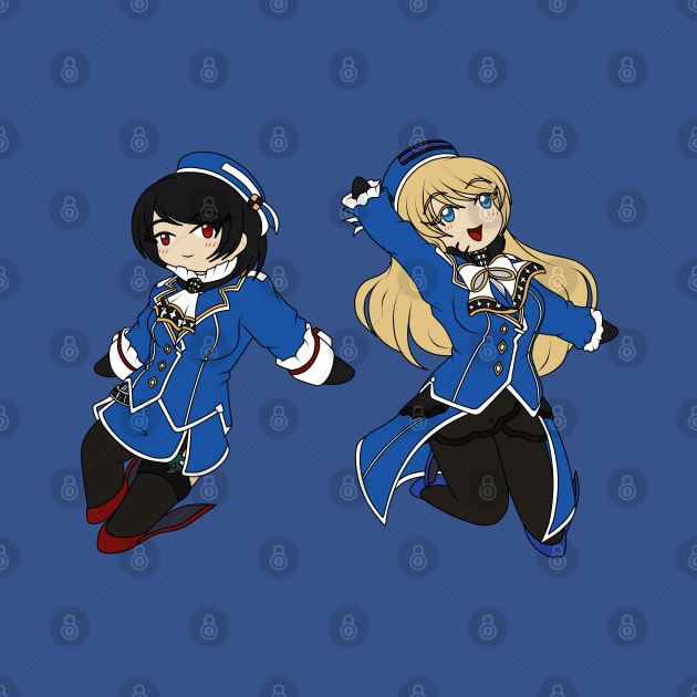 Heavy Cruiser Sisters by amarysdesigns