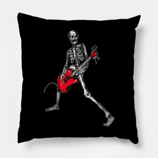 The Zombie Ghost of Johnny Ramone Pillow