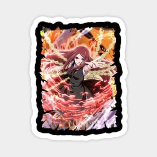 KUSHINA UZUMAKI MERCH VTG Magnet