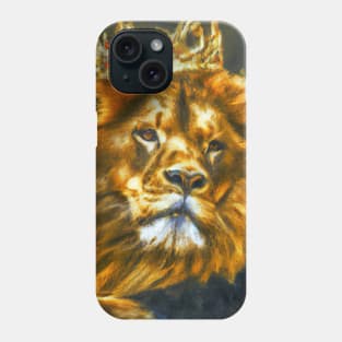 Lion with Crown Phone Case
