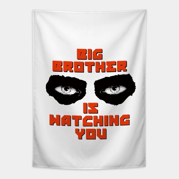BIG BROTHER IS WATCHING YOU Tapestry by AlexxElizbar