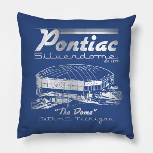 Defunct Silverdome Football Stadium Pillow