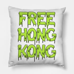 Free Hong Kong //////  #hongkongprotests Pillow