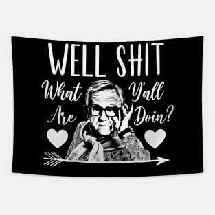 Leslie Jordan Funny Meme Tapestry