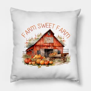 Farm Sweet Farm Pillow