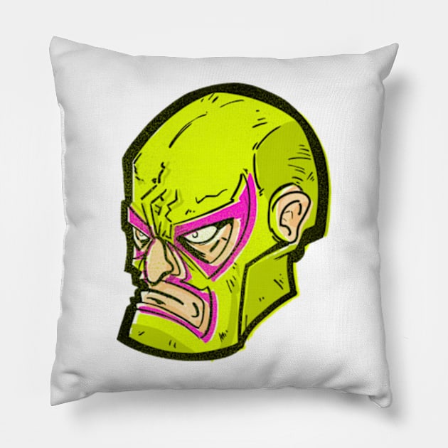 Luchador Pillow by alllk