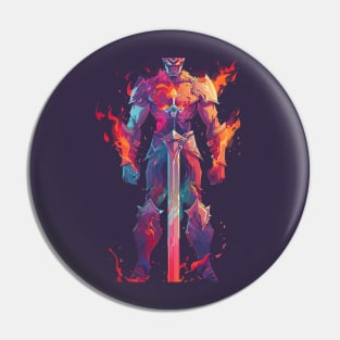 Arcane Vanguard: The Mighty Sword Demon Pin