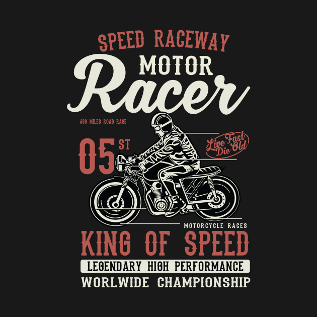 Motor Racer by RaptureMerch