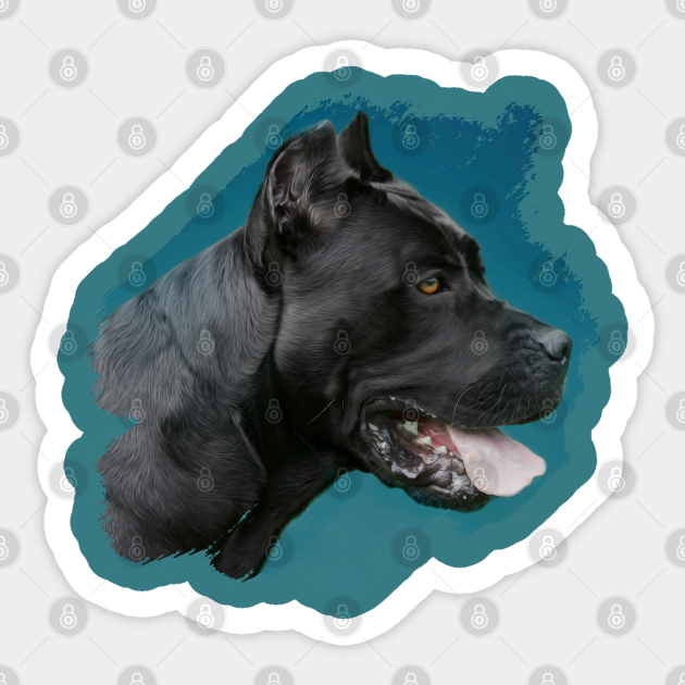 Cane Corso Italian Mastiff Cane Corso Sticker Teepublic