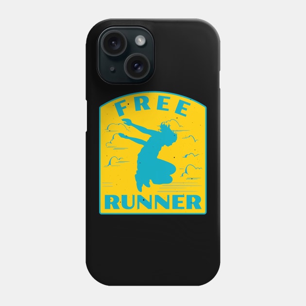 Freerunning Parkour Vintage Freerunner Phone Case by Foxxy Merch