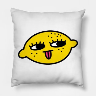 Lemon Cartoon Pillow