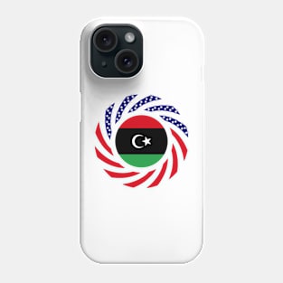 Libyan American Multinational Patriot Flag Series Phone Case