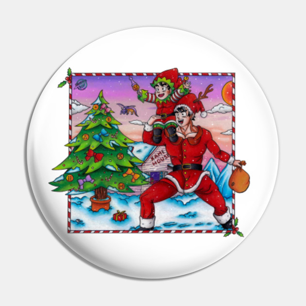 Dragon Ball Christmas Dragon Ball Pin Teepublic