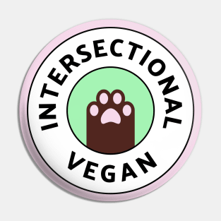 Intersectional Vegan Pin