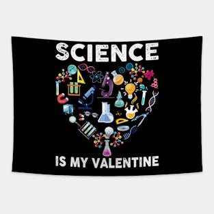 Science Is My Valentines Chemicals Science Teacher Tapestry