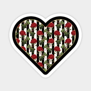 Floral love pattern Magnet