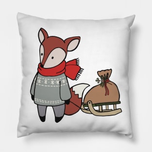 Animal Christmas Pillow