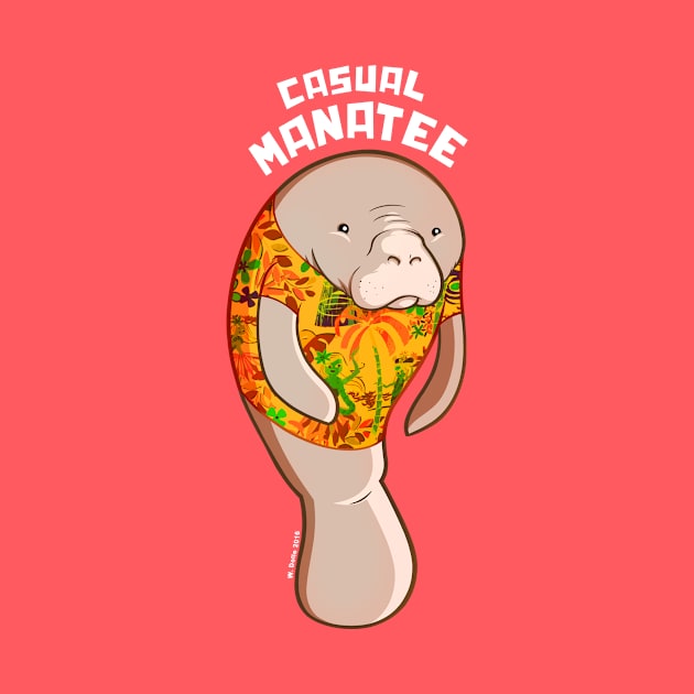 Casual Manatee by wloem