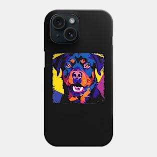 Rottweiler Pop Art - Dog Lover Gifts Phone Case