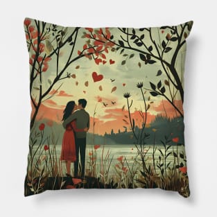 Discover True Romance: Art, Creativity and Connections for Valentine's Day and Lovers' Day Pillow