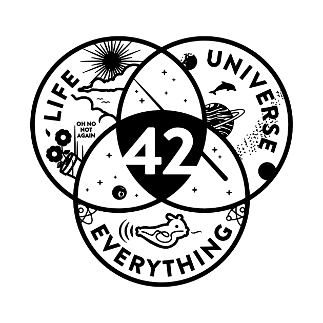 42 answer to life the universe everything by Djokolelono