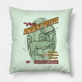 Visit Ancient Greece Pillow