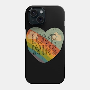 Love Wins Colorful LGBT Phone Case