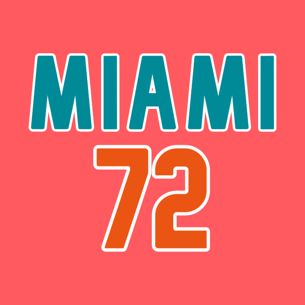 Miami Dolphins by Pretty Good Shirts