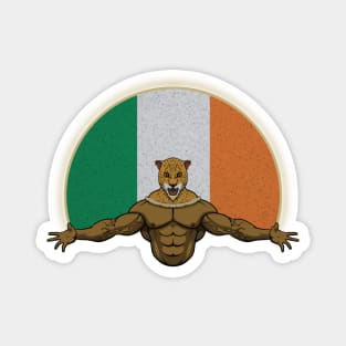 Cheetah Ireland Magnet