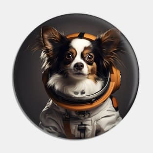 Astro Dog - Papillon Pin