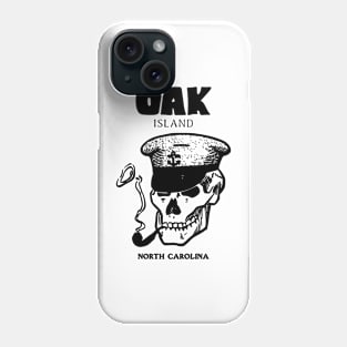 Oak Island, NC Skull Captain Phone Case